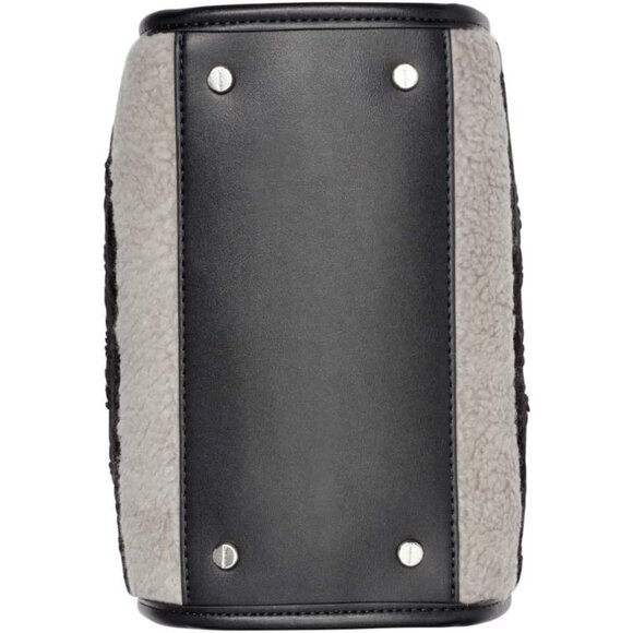 Vegan Leather Crossbody Bag Women Triple Compartment Zipper Slim Travel Purse - Picture 3 of 5